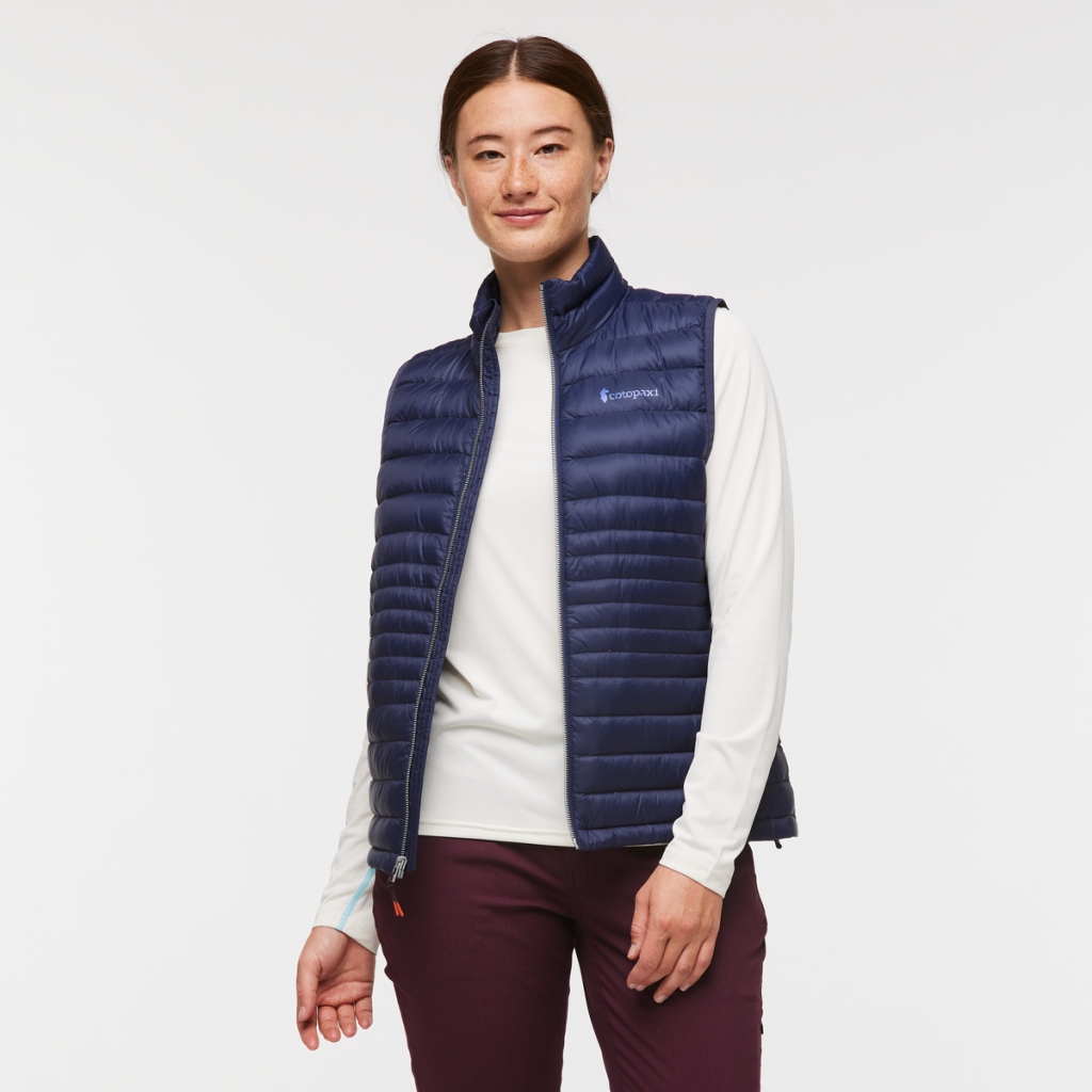 Women's Fuego Down Vest in CotopaxiMaritime Blue