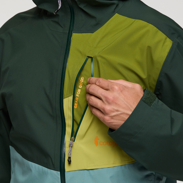 Impermeo 3L Hooded Shell Jacket - Men's - Image 25